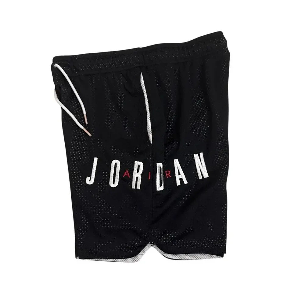 Nike Air Jordan Jumpman Classic Black Mesh Athletic Shorts Size Men's Small
